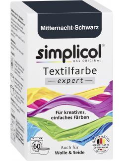 Simplicol Textilfarbe expert Mitternacht-Schwarz