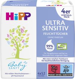 Hipp Babysanft ultra sensitiv Feuchttücher