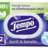 Tempo Feuchtes Toilettenpapaier sanft & sensitive Aloe Vera