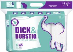 Dick & Durstig Küchenrolle 2-lagig