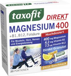 Taxofit Magnesium 400 direkt Granulat