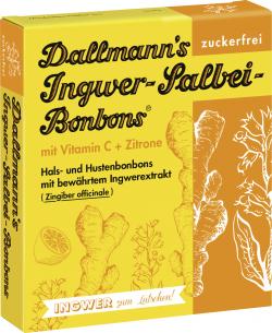 Dallmann's Ingwer-Salbei-Bonbons mit Vitamin C und Zitrone