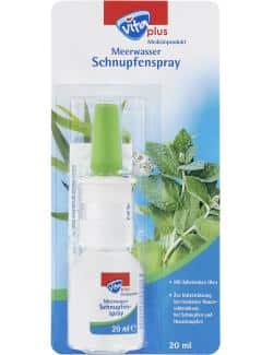 Vita plus Meerwasser Schnupfenspray