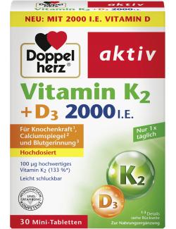 Doppelherz aktiv Vitamin K2 + D3 2000 I.E.