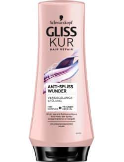 Schwarzkopf Gliss Kur Spülung Anti-Spliss Wunder