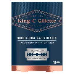 King C. Gillette Double Edge Safety Razor Blades