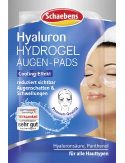 Schaebens Hyaluron Hydrogel Augen-Pads 2 Stk.