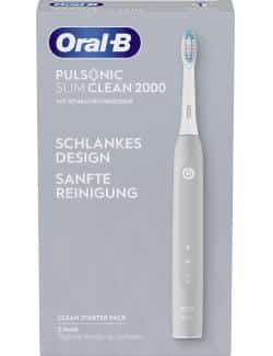 Oral-B Pulsonic Slim Clean 2000 elektrische Schallzahnbürste Grey