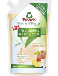 Frosch Reine Pflege Pfirsichblüte Sensitiv-Seife