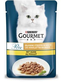 GOURMET Perle Erlesene Streifen mit Huhn