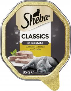 Sheba Classics in Pastete mit Geflügel Cocktail