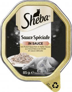 Sheba Sauce Spéciale mit Putenhäppchen in heller Sauce