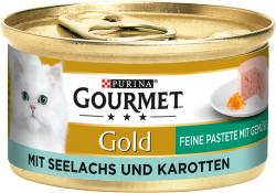 Gourmet Gold Feine Pastete mit Gemüse mit Seelachs & Karotten