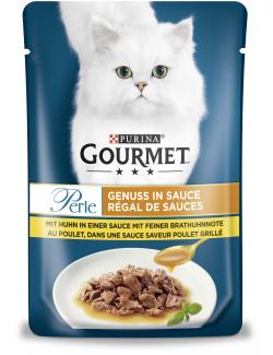 GOURMET Perle Genuss in Sauce mit Huhn in einer Sauce mit feiner Brathuhnnote