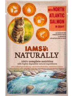 Iams Naturally Cat Lachs in Sauce