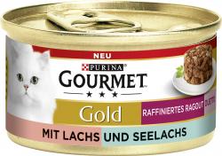 Purina Gourmet Gold raffiniertes Ragout Duett