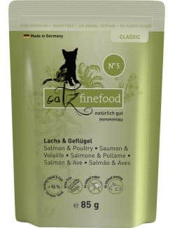 Catz finefood No. 5 Lachs & Geflügel