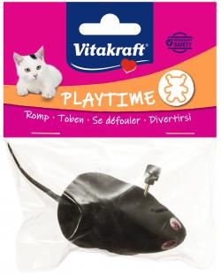 Vitakraft Playtime Spielzeug für Katzen Aufzieh-Maus