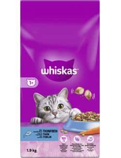 Whiskas Trockennahrung 1+ mit Thunfisch