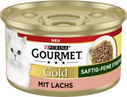 Purina Gourmet Gold Saftig-feine Streifen mit Lachs