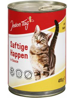 Jeden Tag Katze Saftige Happen in Sauce mit Huhn