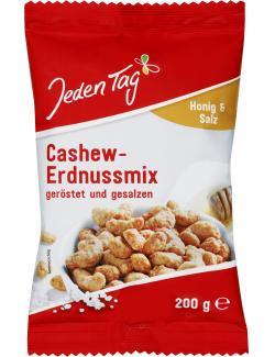 Jeden Tag Cashew-Erdnuss-Mix Honig & Salz