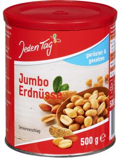 Jeden Tag Jumbo Erdnüsse geröstet & gesalzen