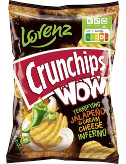 Lorenz Crunchips Wow Jalapeno & Cream Cheese