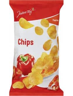 Jeden Tag Kartoffelchips Paprika