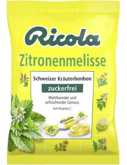 Ricola Zitronenmelisse zuckerfrei