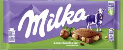 Milka Tafel Ganze Haselnüsse