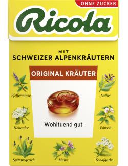 Ricola Original Kräuter ohne Zucker