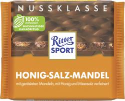 Ritter Sport Nussklasse Honig-Salz-Mandel