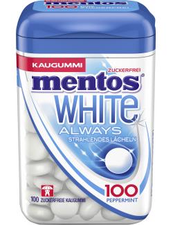 Mentos White Always Strahlendes Lächeln Peppermint