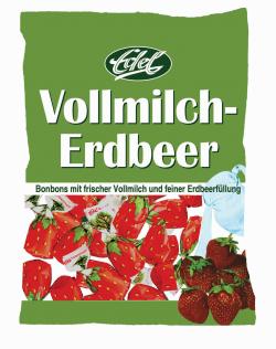 Edel Vollmilch-Erdbeer Bonbons