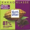 Ritter Sport Kakao Klasse 81% Die Starke aus Ghana