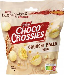 Nestlé Choco Crossies Crunchy Balls weiß