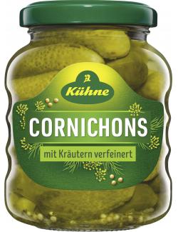 Kühne Cornichons mit Kräutern verfeinert