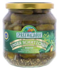 Spreewaldhof Unser Schätzchen Cornichons Kräuter