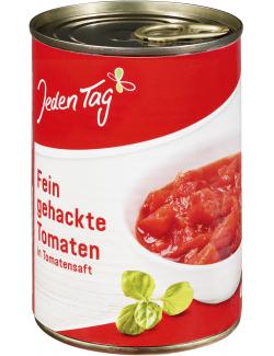 Jeden Tag Fein gehackte Tomaten