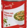 Jeden Tag Erbsen mit Möhren sehr fein