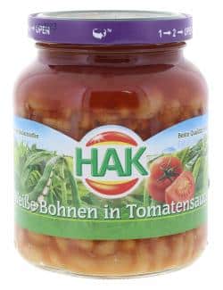 Hak Weiße Bohnen in Tomatensauce