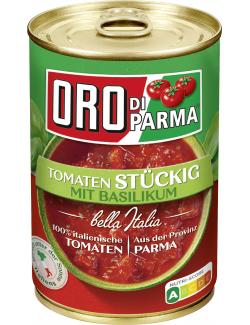 Oro di Parma Tomaten stückig mit Basilikum