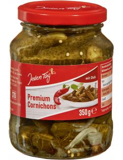 Jeden Tag Premium Cornichons mit Chili