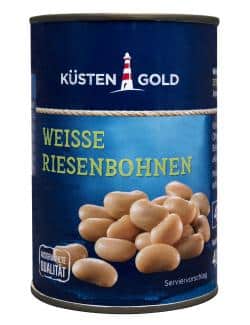 Küstengold Weisse Riesenbohnen