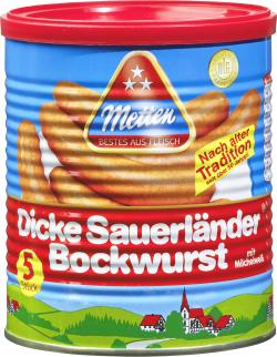 Metten Dicke Sauerländer Bockwurst