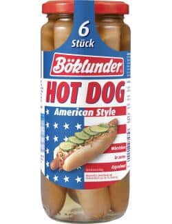 Böklunder Hot Dog Würstchen American Style