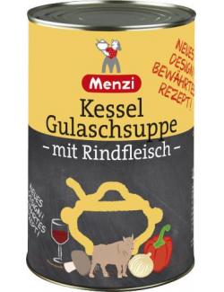 Menzi Kessel Gulasch-Suppe