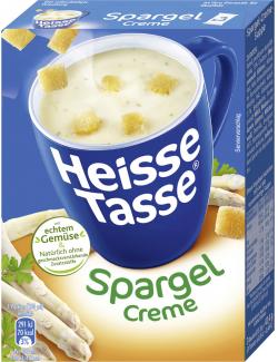 Heisse Tasse Spargelcreme