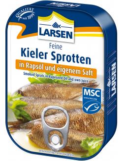 Larsen Feine Kieler Sprotten in Rapsöl und eigenem Saft